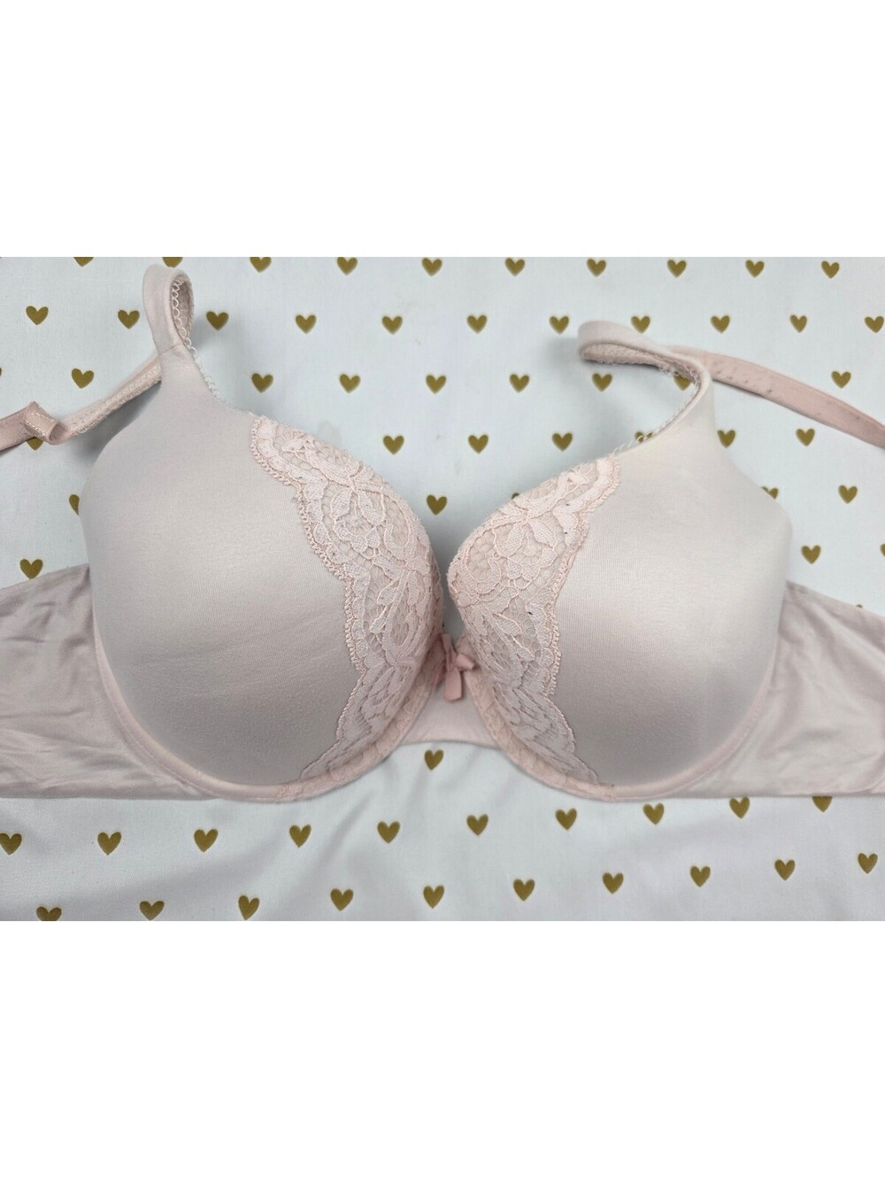 Victoria's Secret Body By Victoria Perfect Shape Blush Bra 36D